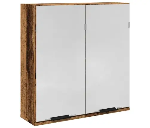 Veidrodinė Spintelė Vonios Kambariui Sena Mediena 64X20X66,5 Cm