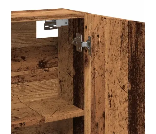 Veidrodinė Spintelė Vonios Kambariui Sena Mediena 64X20X66,5 Cm