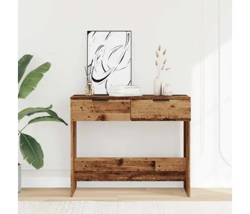 Konsoles Galds Old Wood 90X36X75 Cm Engineered Wood Vidaxl
