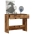 Konsoles Galds Old Wood 90X36X75 Cm Engineered Wood Vidaxl