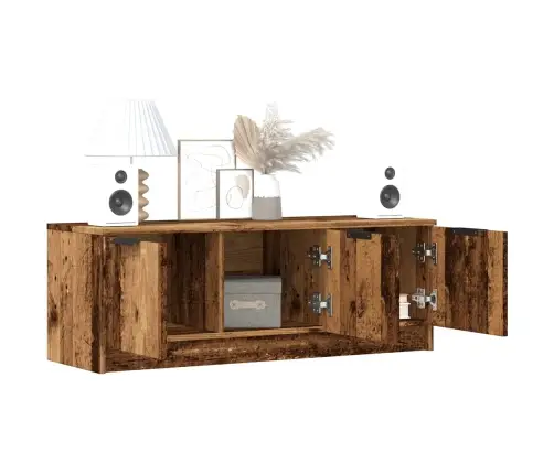 Televizoriaus Spintelė, Medienos 102X35X36,5Cm Apdirbta Mediena Televizoriaus Spintelė, Medienos 102X35X36,5Cm Apdirbta Mediena