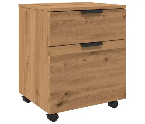 Mobili Dokumentų Spinta Su Ratukais Artisan Ąžuolas 45X38X54 Cm