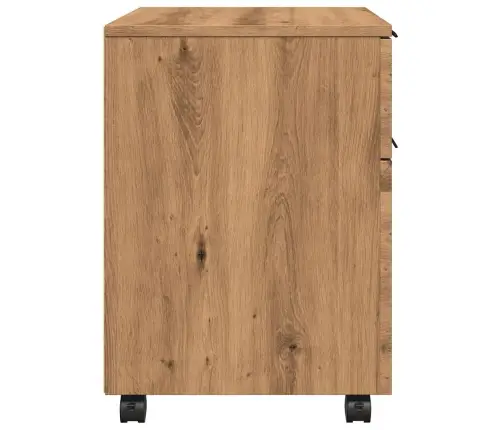 Mobili Dokumentų Spinta Su Ratukais Artisan Ąžuolas 45X38X54 Cm