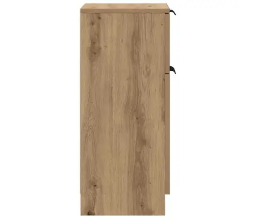 Kumode, Koka Krāsā, 30X30X70 Cm, Inženierijas Koks Vidaxl