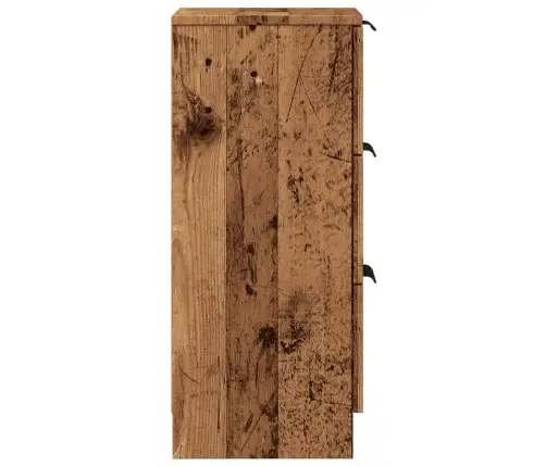 Šoninės Spintelės, 2Vnt., Medienos, 30X30X70cm Mediena