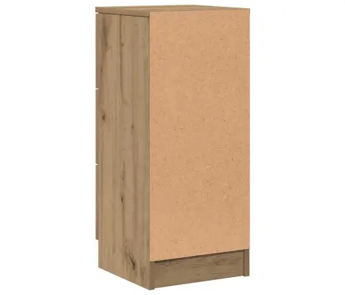 Kumode, Koka Krāsā, 30X30X70 Cm, Inženierijas Koks Vidaxl Kumode, Koka Krāsā, 30X30X70 Cm, Inženierijas Koks Vidaxl