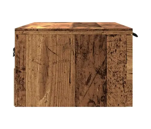 Sienas Skapītis, Veca Koka, 68X30X20 Cm, Inženierijas Koks Vidaxl