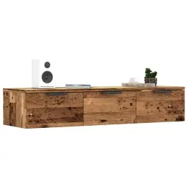 Sienas Skapis Old Wood 102X30X20 Cm Engineered Wood Vidaxl