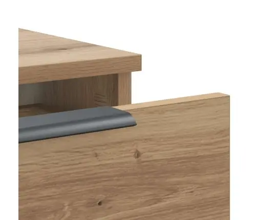 Sieninė Spinta Artisan Ąžuolas 102X30X20 Cm Inžinerinė Mediena