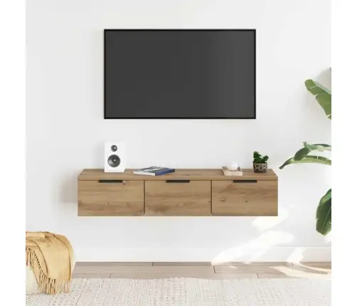 Sieninė Spinta Artisan Ąžuolas 102X30X20 Cm Inžinerinė Mediena