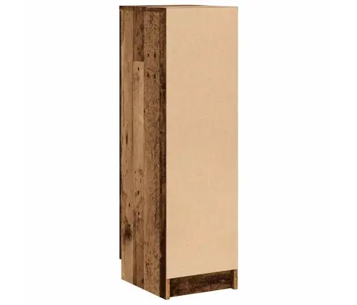 Apavu Skapītis, Veca Koka, 29,5X35X100,5 Cm, Konstruēts Koks Vidaxl