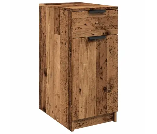 Rakstāmgalda Skapītis, Veca Koka, 33X50X75 Cm, Konstruēts Koks Vidaxl