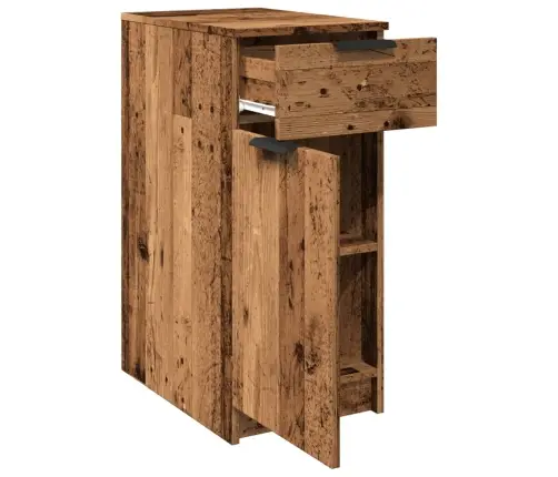 Rakstāmgalda Skapītis, Veca Koka, 33X50X75 Cm, Konstruēts Koks Vidaxl