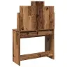 Peegliga Tualettlaud Old Wood 96X39X142 Cm