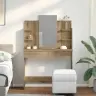 Peegliga Tualettlaud Artisan Tamm 96X39X142 Cm