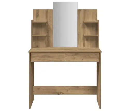 Peegliga Tualettlaud Artisan Tamm 96X39X142 Cm