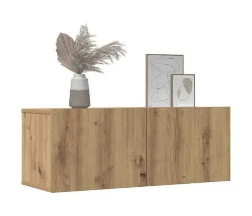 2-Osaline Seinale Paigaldatav Telerikapi Komplekt Artisian Oak