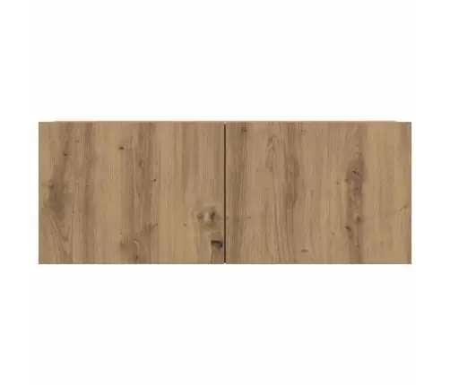 2-Osaline Seinale Paigaldatav Telerikapi Komplekt Artisian Oak