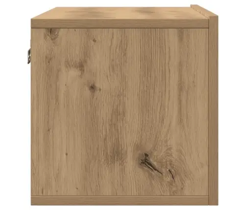 2-Osaline Seinale Paigaldatav Telerikapi Komplekt Artisian Oak