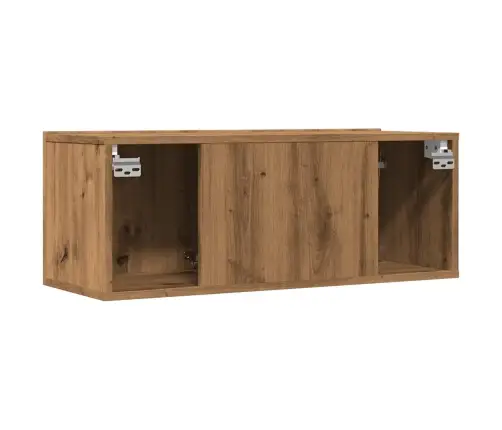 2-Osaline Seinale Paigaldatav Telerikapi Komplekt Artisian Oak