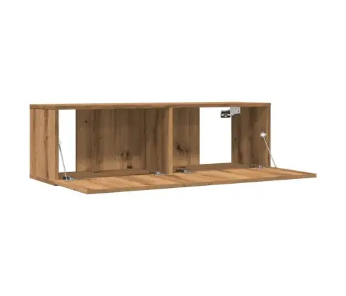 Sienas Tv Skapīši, 2 Gab., Koka Krāsa, 100X30X30 Cm Vidaxl Sienas Tv Skapīši, 2 Gab., Koka Krāsa, 100X30X30 Cm Vidaxl