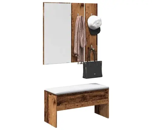 Esikumööbli Komplekt Old Wood Engineered Wood