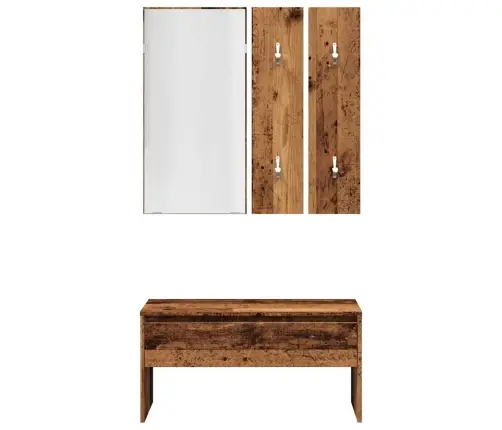 Esikumööbli Komplekt Old Wood Engineered Wood