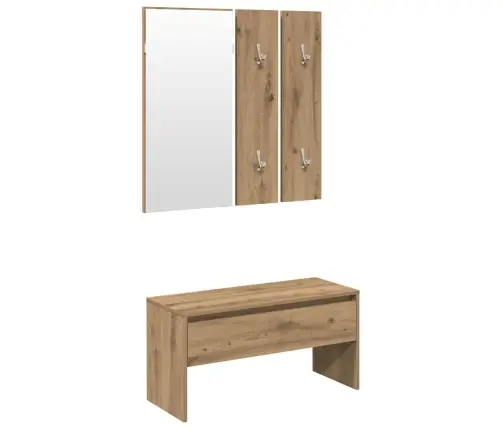 Priekšnama Mēbeļu Komplekts Artisan Oak Engineered Wood Vidaxl