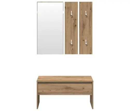 Priekšnama Mēbeļu Komplekts Artisan Oak Engineered Wood Vidaxl