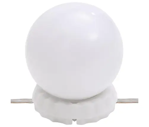 Spoguļgaldiņš Ar Led, Veca Koka, 86,5X35X136 Cm Vidaxl