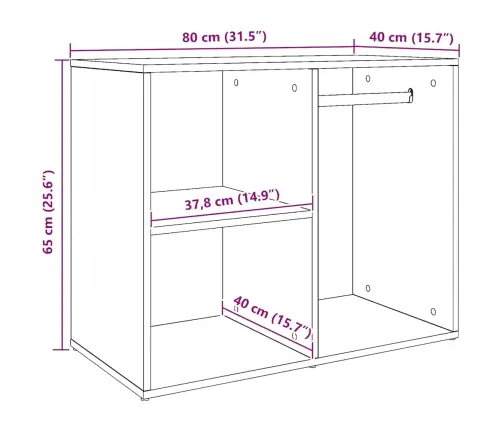 Persirengimo Spintelė Artisan Ąžuolas Inžinerinė Mediena
