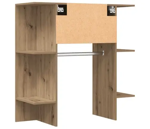 Gaiteņa Skapītis, Koka Krāsa, 97,5X37X99 Cm, Inženierijas Koks Vidaxl