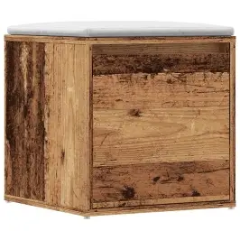 Kastes Atvilktne Old Wood 40,5X40X40 Cm Engineered Wood Vidaxl