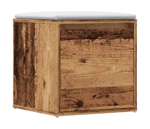 Kastes Atvilktne Old Wood 40,5X40X40 Cm Engineered Wood Vidaxl