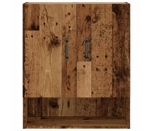 Sienas Skapītis, Veca Koka, 60X31X70 Cm, Inženierijas Koks Vidaxl
