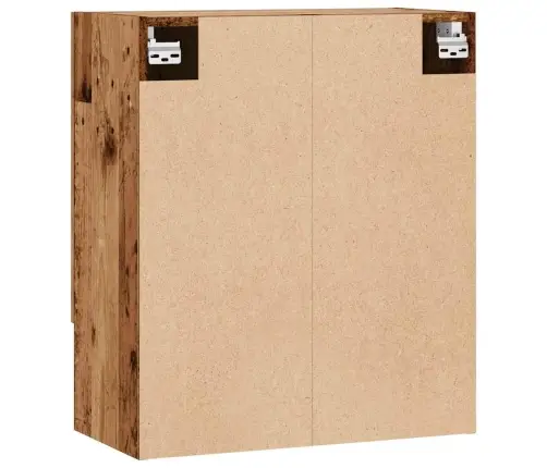 Sienas Skapītis, Veca Koka, 60X31X70 Cm, Inženierijas Koks Vidaxl