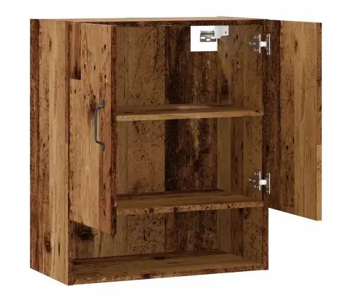 Sienas Skapītis, Veca Koka, 60X31X70 Cm, Inženierijas Koks Vidaxl