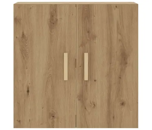 Sienas Skapītis, Koka Krāsa, 60X31X60 Cm, Inženierijas Koks Vidaxl