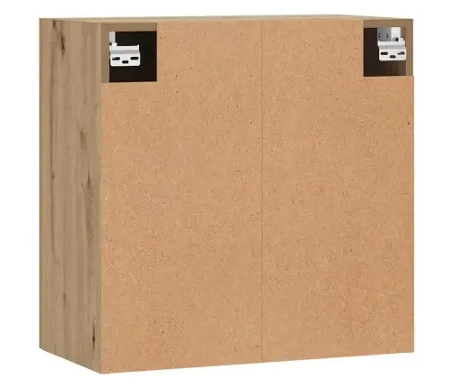 Sienas Skapītis, Koka Krāsa, 60X31X60 Cm, Inženierijas Koks Vidaxl