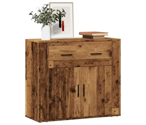 Kumode, Veca Koka, 80X33X70 Cm, Inženierijas Koks Vidaxl