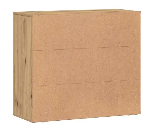 Šoninė Spintelė, Artisano Ąžuolo, 80X33X70cm Apdirbta Mediena