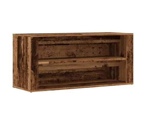 Apavu Plaukts, Veca Koka, 100X35X45 Cm, Inženierijas Koks Vidaxl