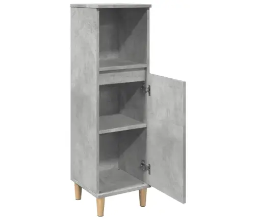 Vannitoakapp, Betoonhall, 30 X 30 X 100 cm Tehispuit