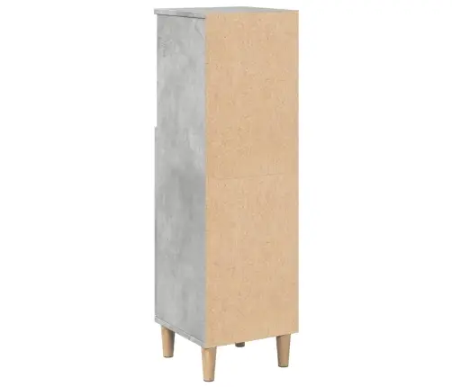 Vannitoakapp, Betoonhall, 30 X 30 X 100 cm Tehispuit