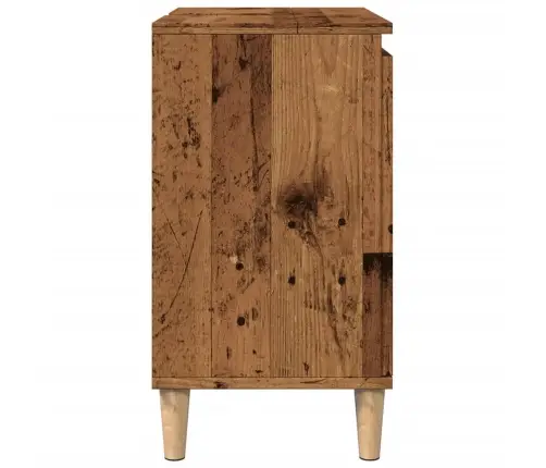Izlietnes Skapītis, Veca Koka, 58X33X60 Cm, Inženierijas Koks Vidaxl