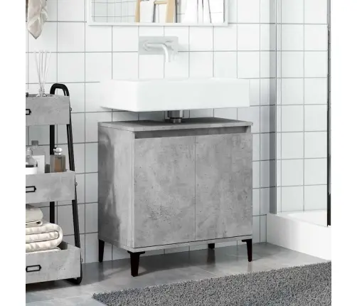 Valamukapp, Betoonhall, 58 X 33 X 60 cm Tehispuit