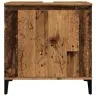 Izlietnes Skapītis, Veca Koka, 58X33X60 Cm, Inženierijas Koks Vidaxl