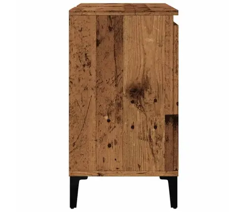 Izlietnes Skapītis, Veca Koka, 58X33X60 Cm, Inženierijas Koks Vidaxl