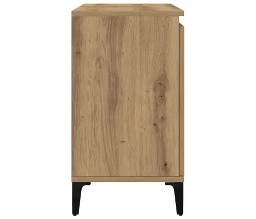 Izlietnes Skapītis, Koka Krāsa, 58X33X60 Cm, Inženierijas Koks Vidaxl