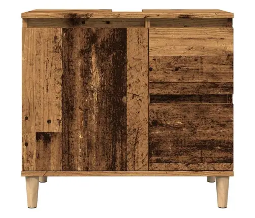 Valamukapp Vana Puit 65X33X60 Cm Engineered Wood